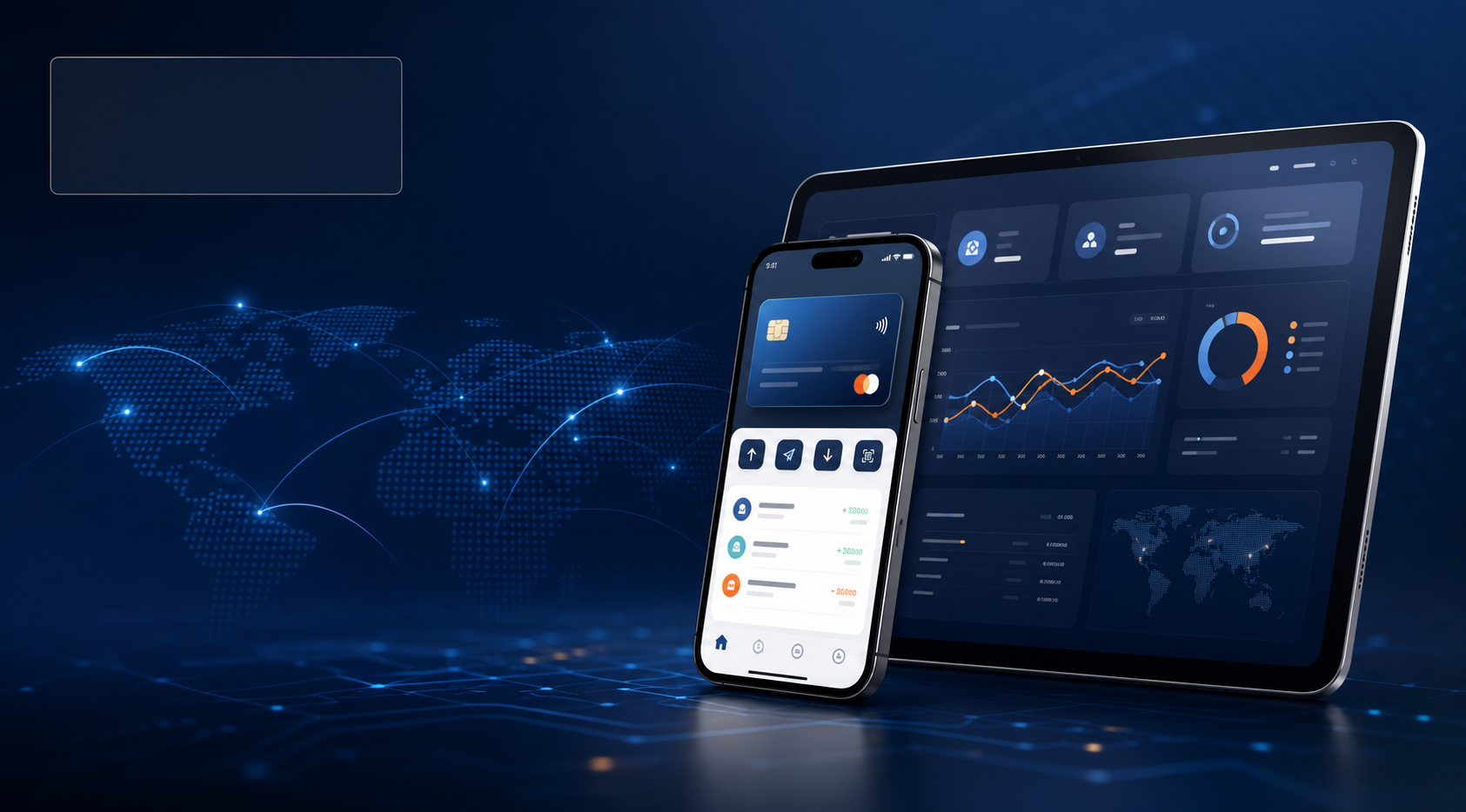 Tilgent Pay mobile wallet dashboard and app